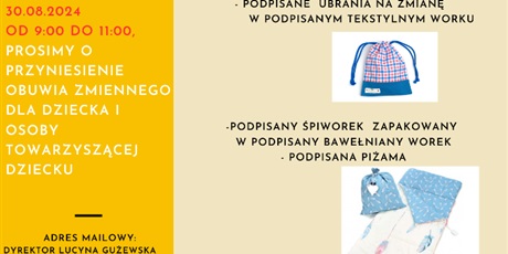 Adaptacja i pierwszy dzień w przedszkolu