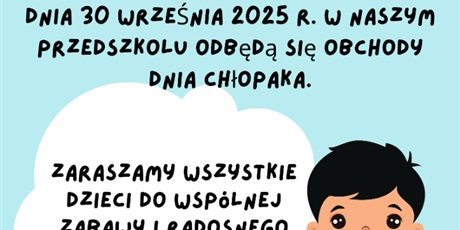 Powiększ grafikę: DZIEŃ CHŁOPAKA