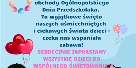 DZIEŃ PRZEDSZKOLAKA