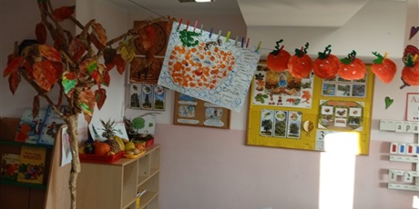 Powiększ grafikę: Gdaleria prac plastycznych grupy Motylki - dynie