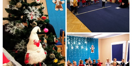 Powiększ grafikę: SPOTKANIE ŚWIĄTECZNE W GRUPIE 1 WYSTĘP ARTYSTYCZNY DZIECI I POCZĘSTUNEK W SALI