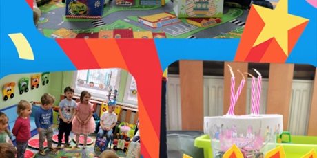 Powiększ grafikę: Dzieci spiewają STO LAT Jubilatom